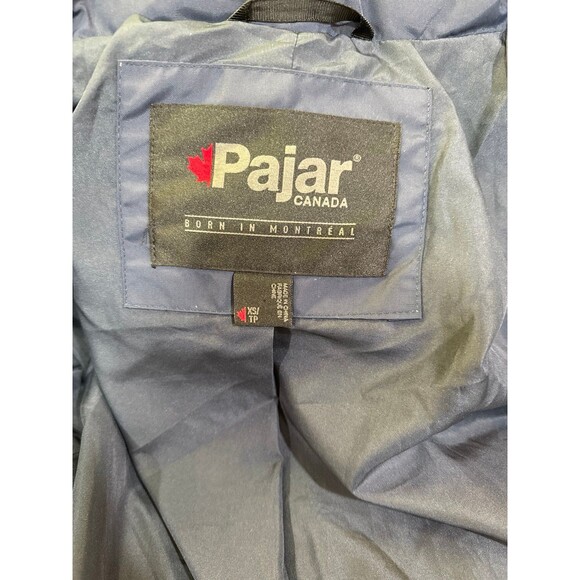 Pajar Panther Navy Blue Insulated Long Coat/Jacket Size XS - Picture 12 of 12
